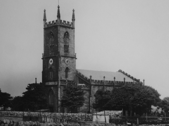 Photo of original St Matthews Church